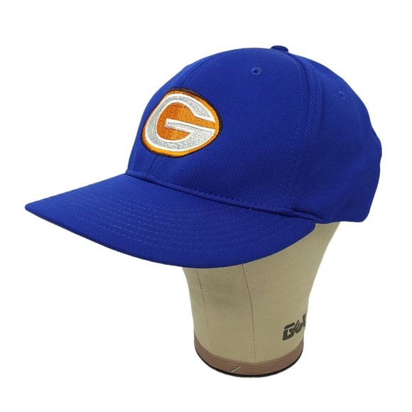Richardson Dryve PTS40 Fitted Cap Adult Size L XL Trucker Hat Blue Orange - Picture 5 of 10